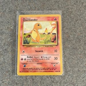 Charmander Pokémon card
